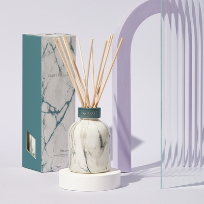 Volcano Modern Marble Petite Reed Diffuser